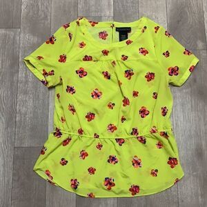 Womens Attention Shortsleeve Floral Shirt